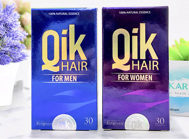 san pham 7 Viên uống mọc tóc Qik Hair sử dụng có tốt hay không? Và cách phân biệt Qik Hair thật và giả CITIPEN