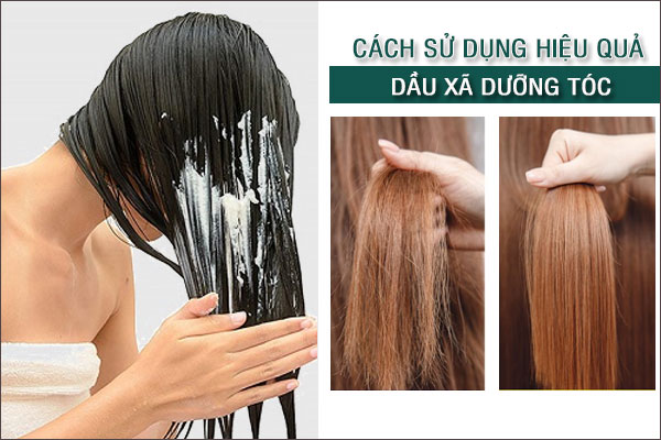 Cách sử dụng dầu xả cho tóc hiệu quả