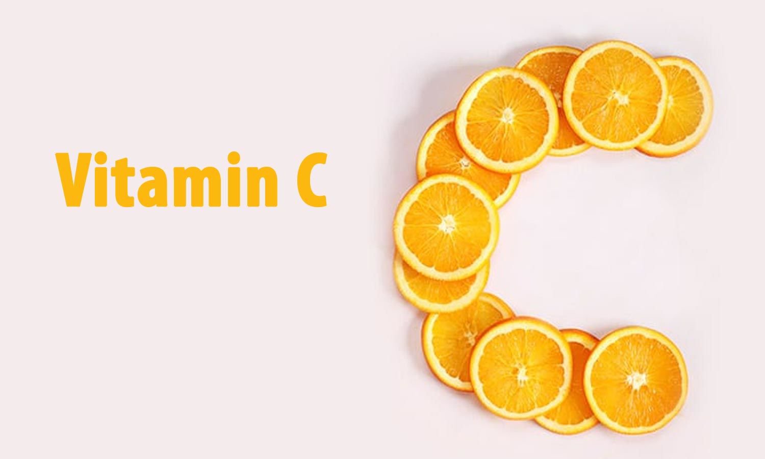 Vitamin C tăng sức đề kháng.