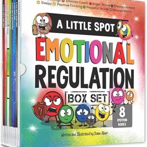 A Little SPOT Emotional Regulation Box Set (Books 49-56: Peaceful Hands, Anger Shield, Needs Feelings, Sleep, Disappointment, Wasted Worry, Positive Thinking, and Emotion Coach)