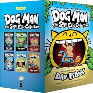 Dog Man: The Supa Epic Collection: From the Creator of Captain Underpants (Dog Man #1-6 Box Set)