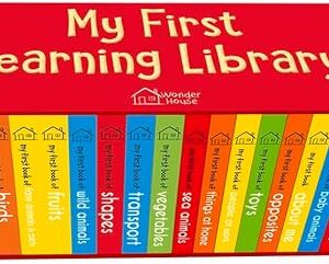 My First Complete Learning Library: Boxset of 20 Board Books Gift Set for Kids (Horizontal Design)